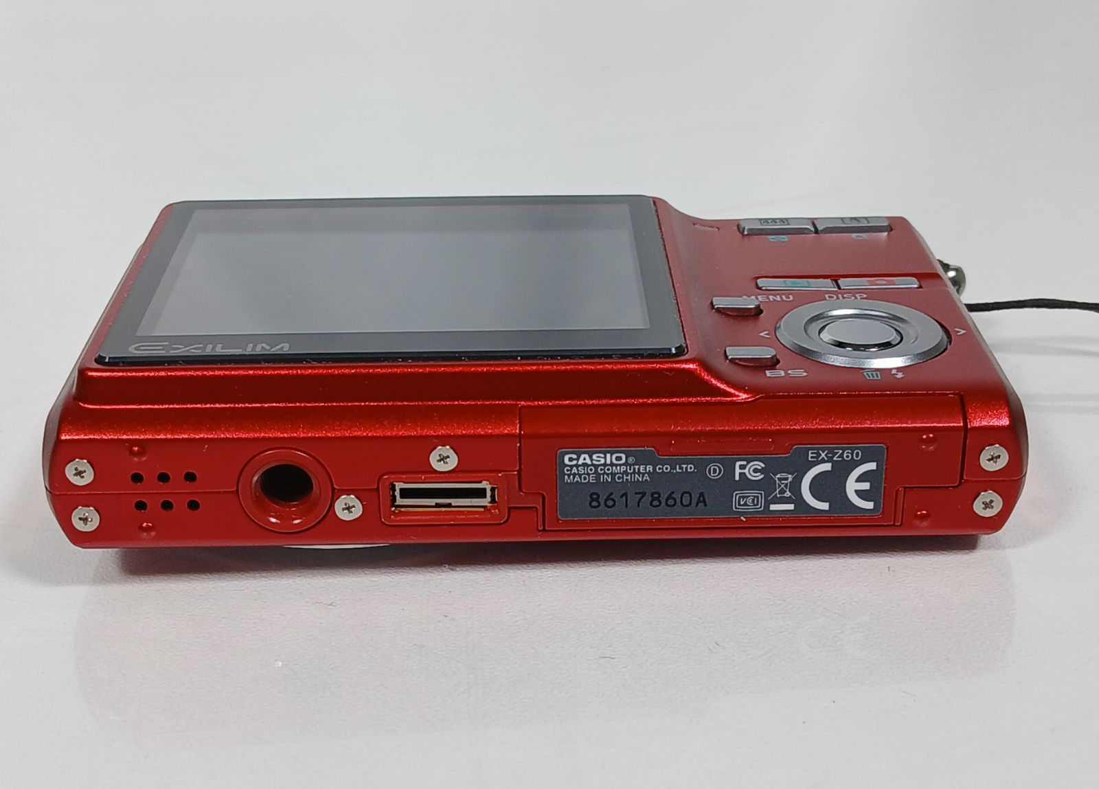 美品 CASIO カシオ デジタルカメラ EXILIM ZOOM EX-Z60 レッド - メルカリ