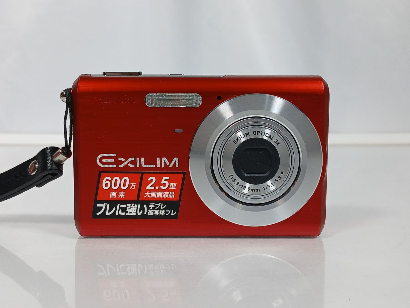 美品 CASIO カシオ デジタルカメラ EXILIM ZOOM EX-Z60 レッド - メルカリ