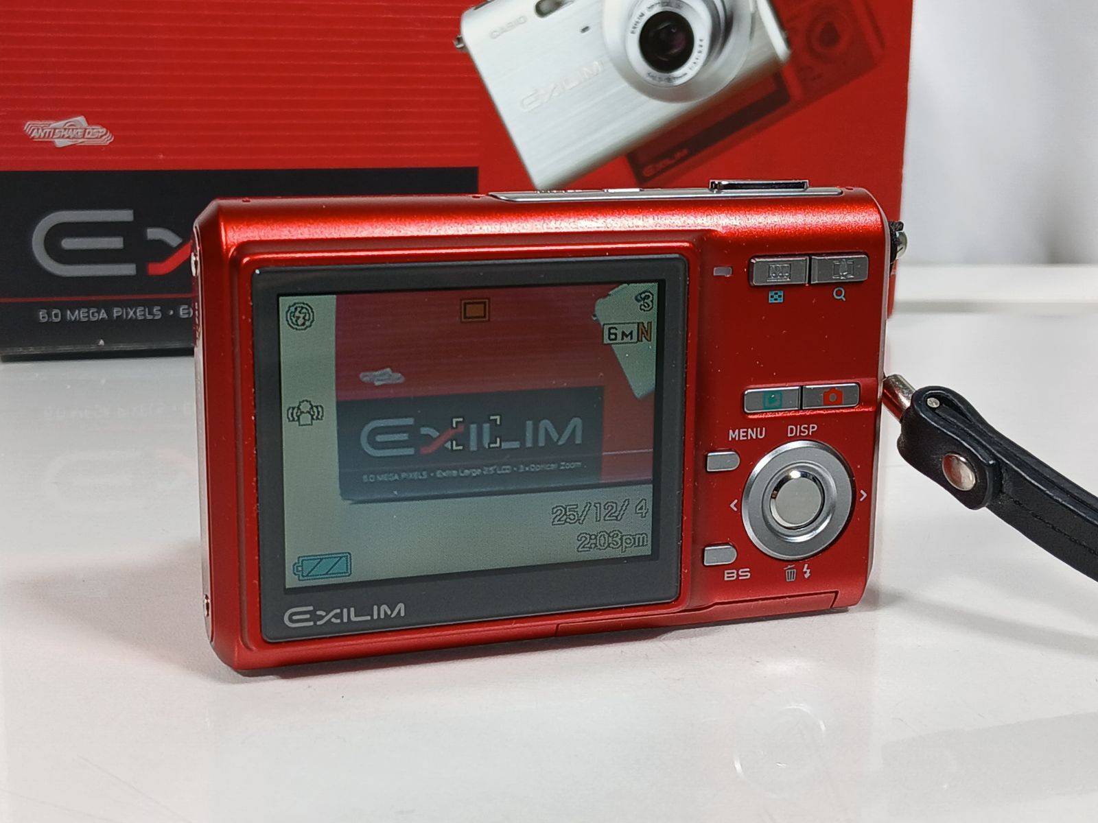 CASIO カシオ EXILIM EX-Z60 レッド デジカメ CASIO (カシオ) コンパクトデジタルカメラ 経年の為保証無 EX-Z60