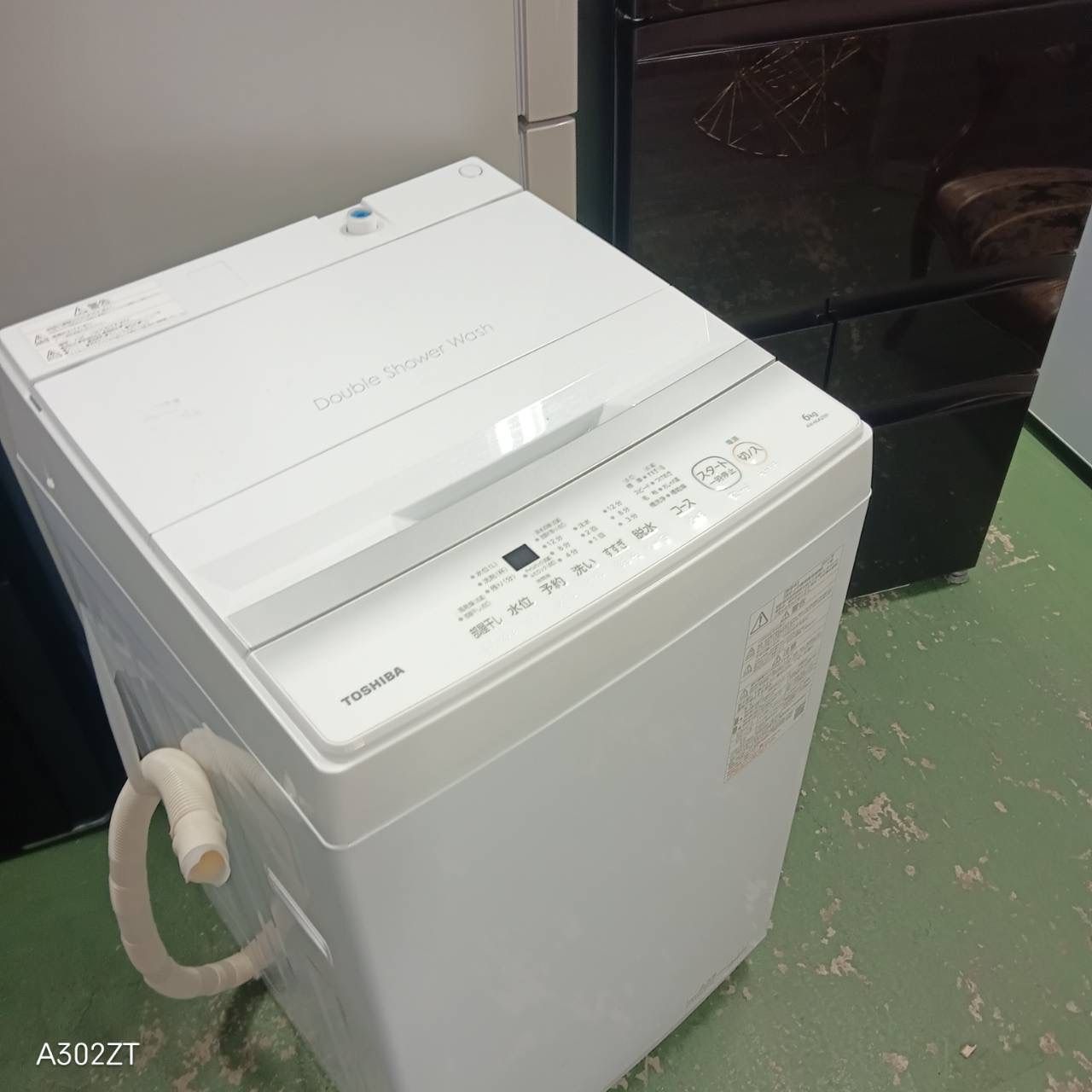 434 TOSHIBA 6キロ 洗濯機 最新モデル ホワイト 1〜4人暮らし モデル