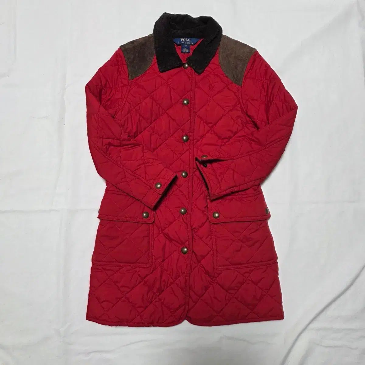 満6歳 ポロラルフローレン キルティング ジャケット レッド