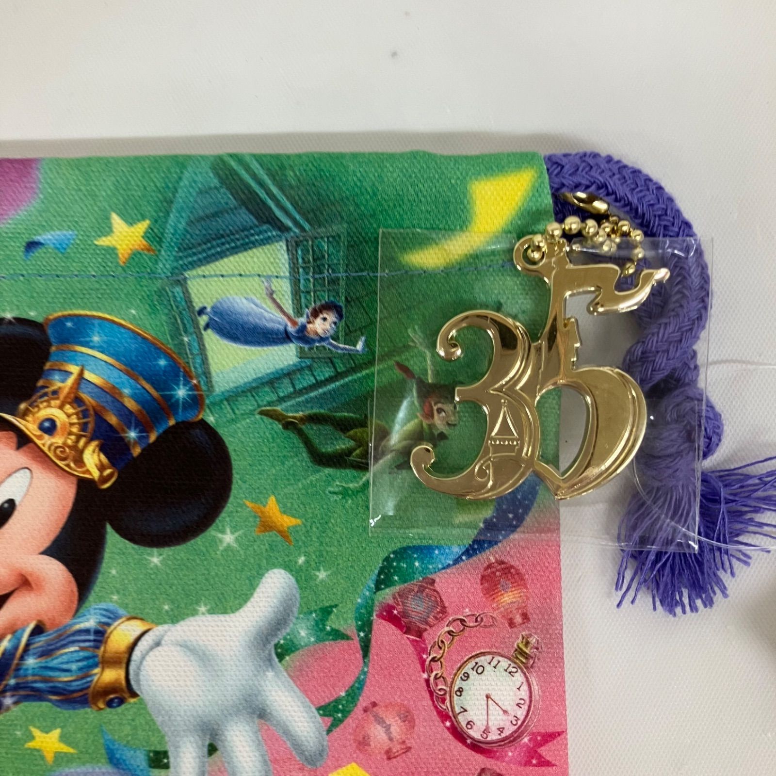 東京ディズニーリゾート ディズニーランド 記念巾着 約10点 美品