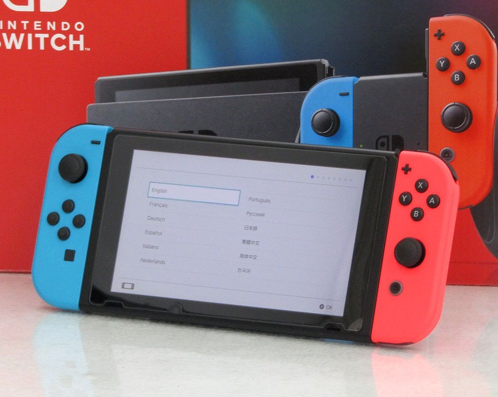 Nintendo Switch (ニンテンドースイッチ) Joy-Con(L) ネオンブルー/(R