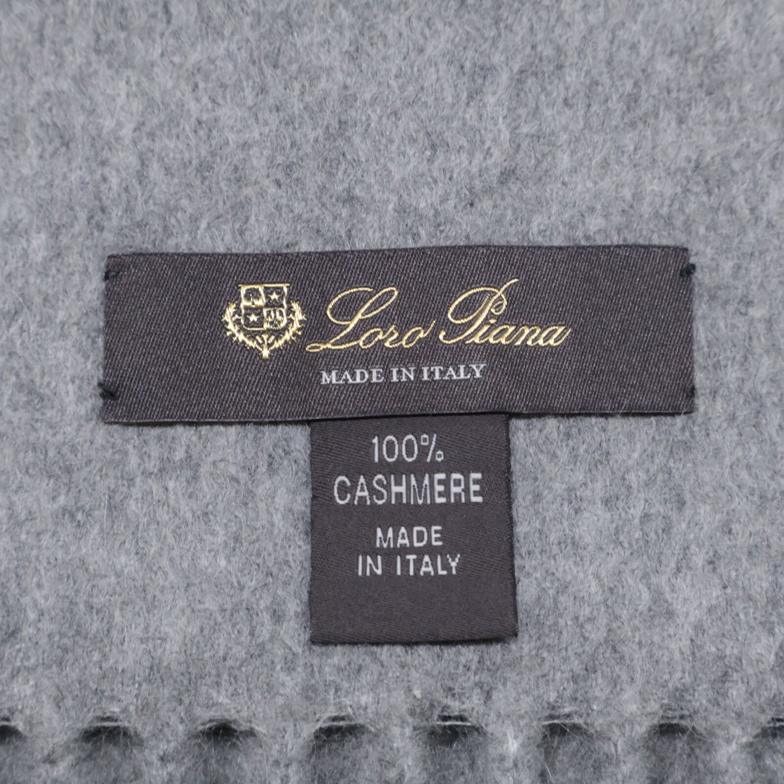 Loro Piana ロロピアーナ 【美品】カシミヤ フリンジ - メルカリ