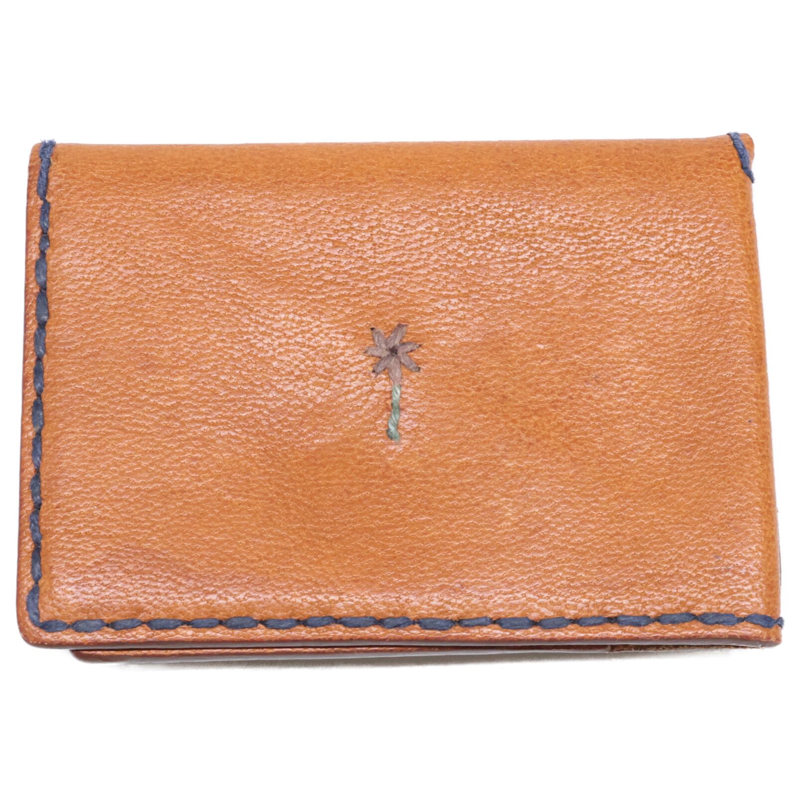 HENRY CUIR アンリークイール フラワー刺繍 レザー - メルカリ