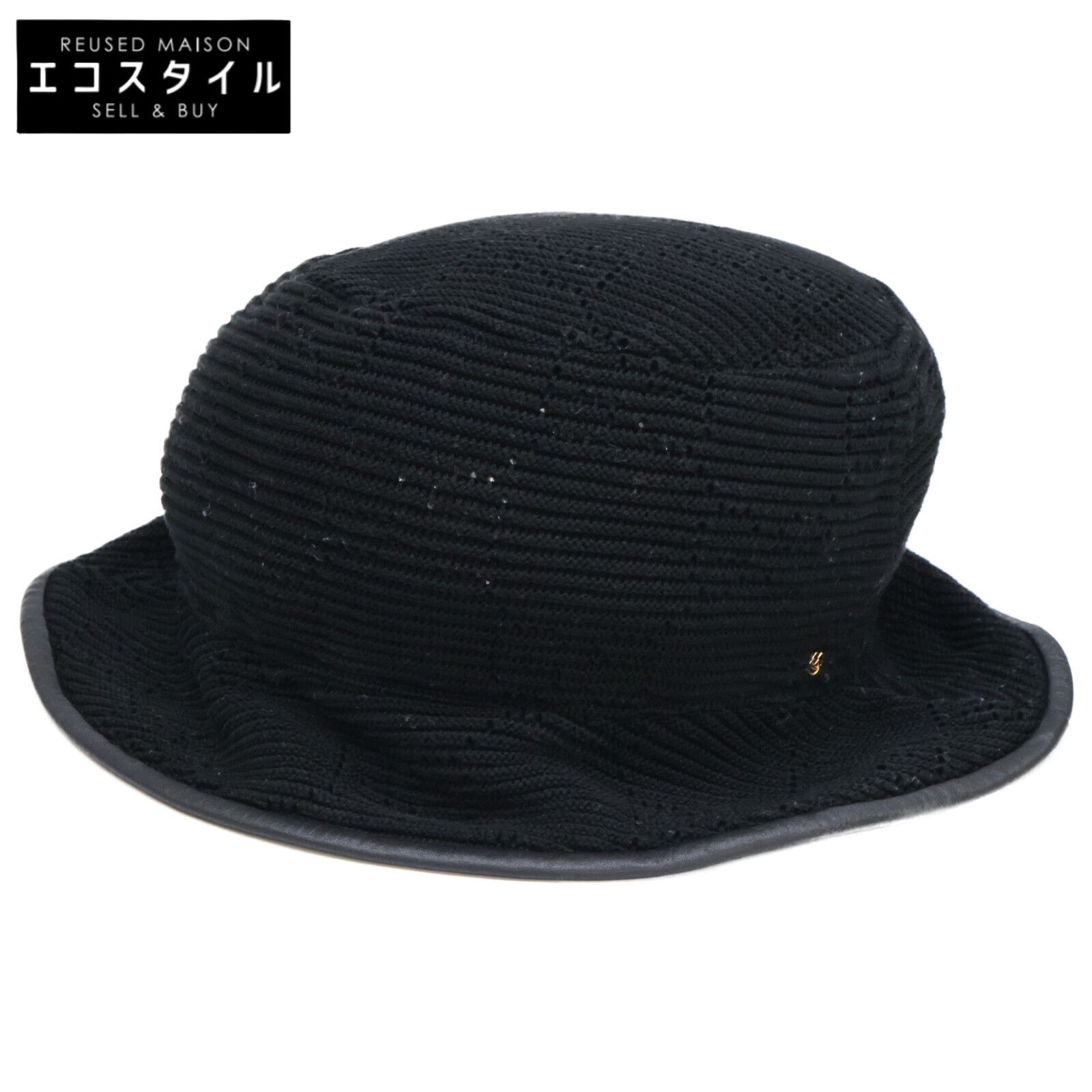 GUCCI グッチ 656573 3HAC2 GG ニット フェドラ / バケットハット L