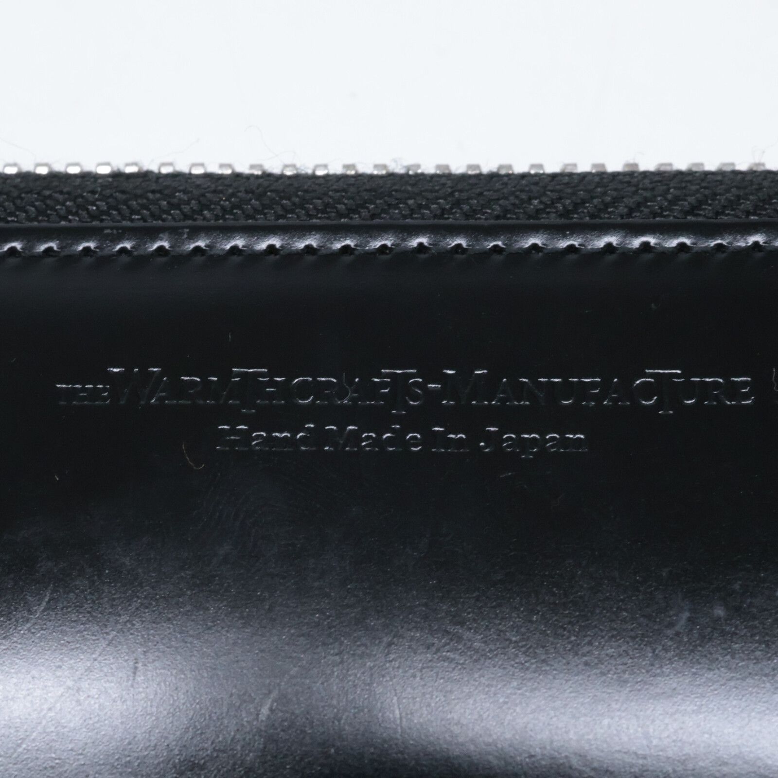  THE ウォームスクラフツマニュファクチャー AA 19029 bkG CORDOVAN PENCASE コードバン 二本差し ペンケース 筆箱 筆記具