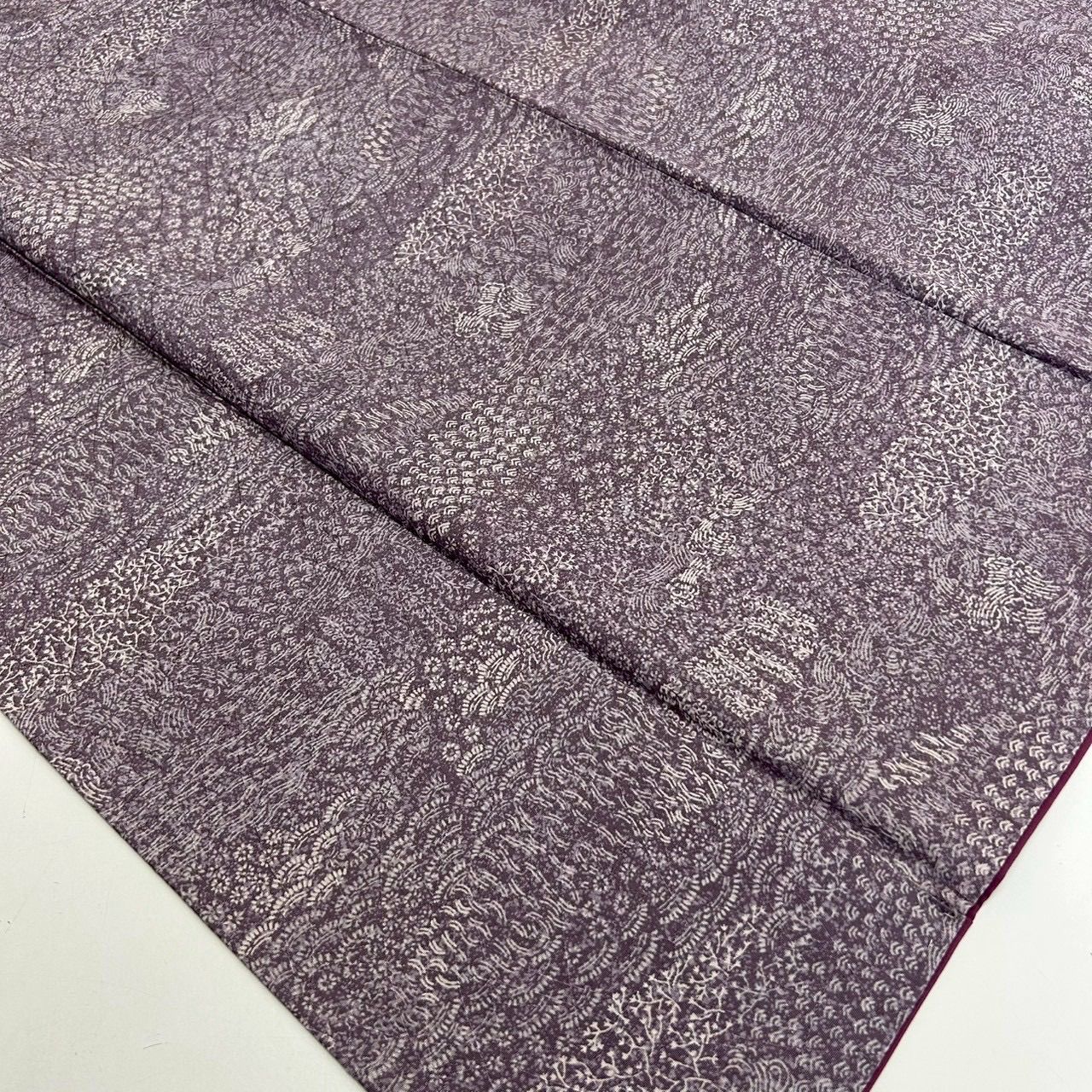 小紋 裄66 上品で細かな染め 正絹 着物 MK-1852 - メルカリ