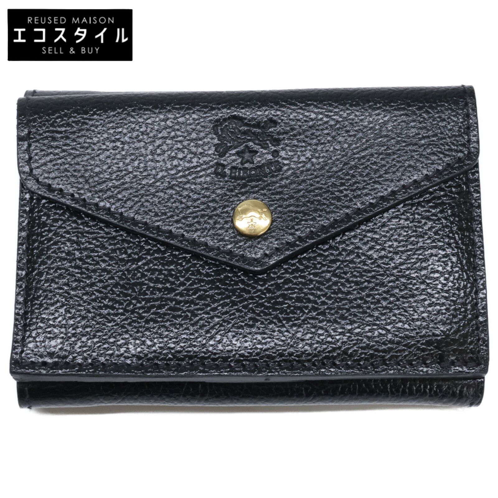 IL BISONTE イルビゾンテ 542223 09641 35 トリフォルド ウォレット