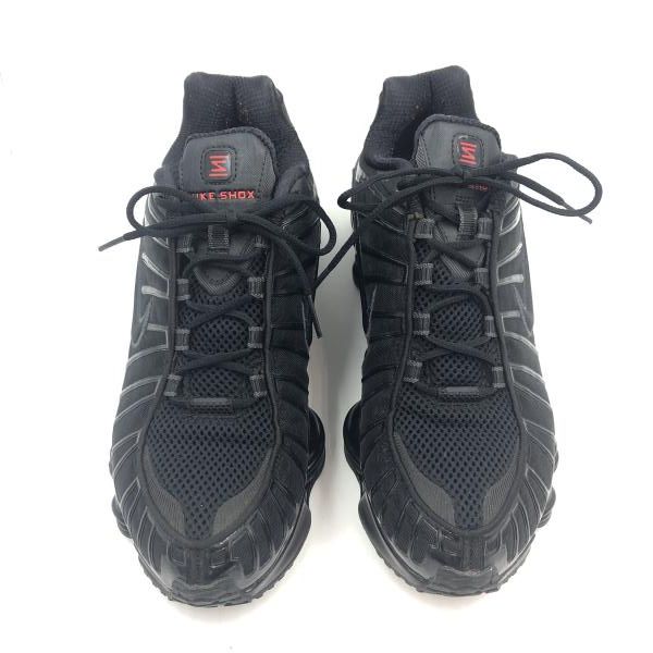NIKE WMNS SHOX LT TRIPLE BLACK サイズ27 5 cm AR 3566 002 ナイキ ショックス 24