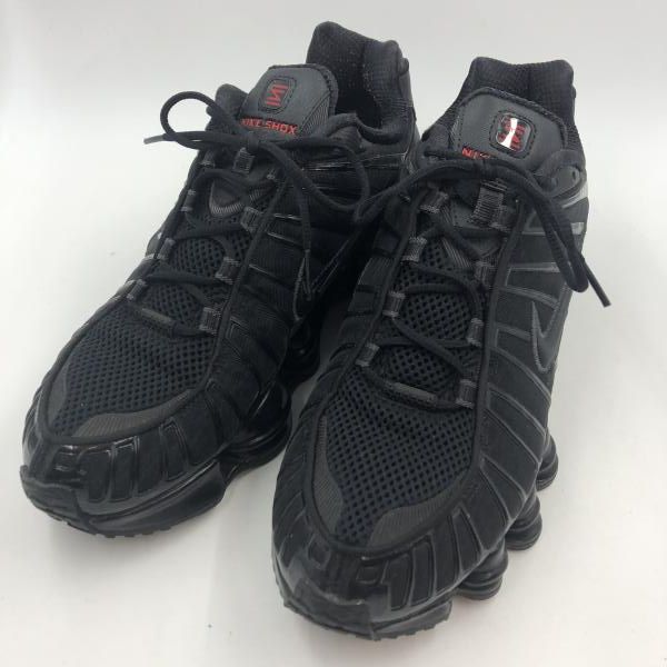 NIKE WMNS SHOX LT TRIPLE BLACK サイズ27.5 cm AR 3566-002 ナイキ ショックス 24