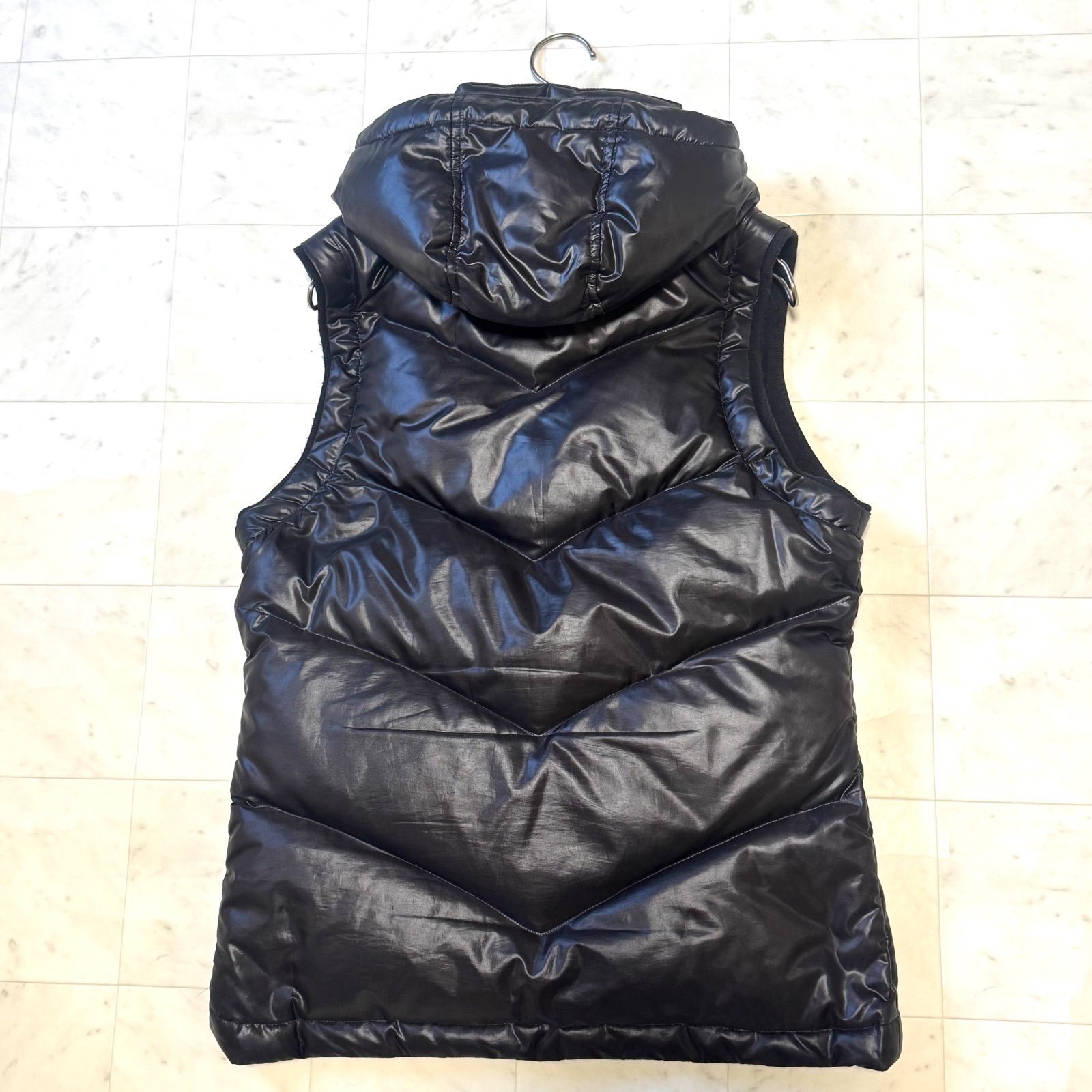 BURBERRY BLACK LABEL バーバリーブラックレーベル ダウンベスト M