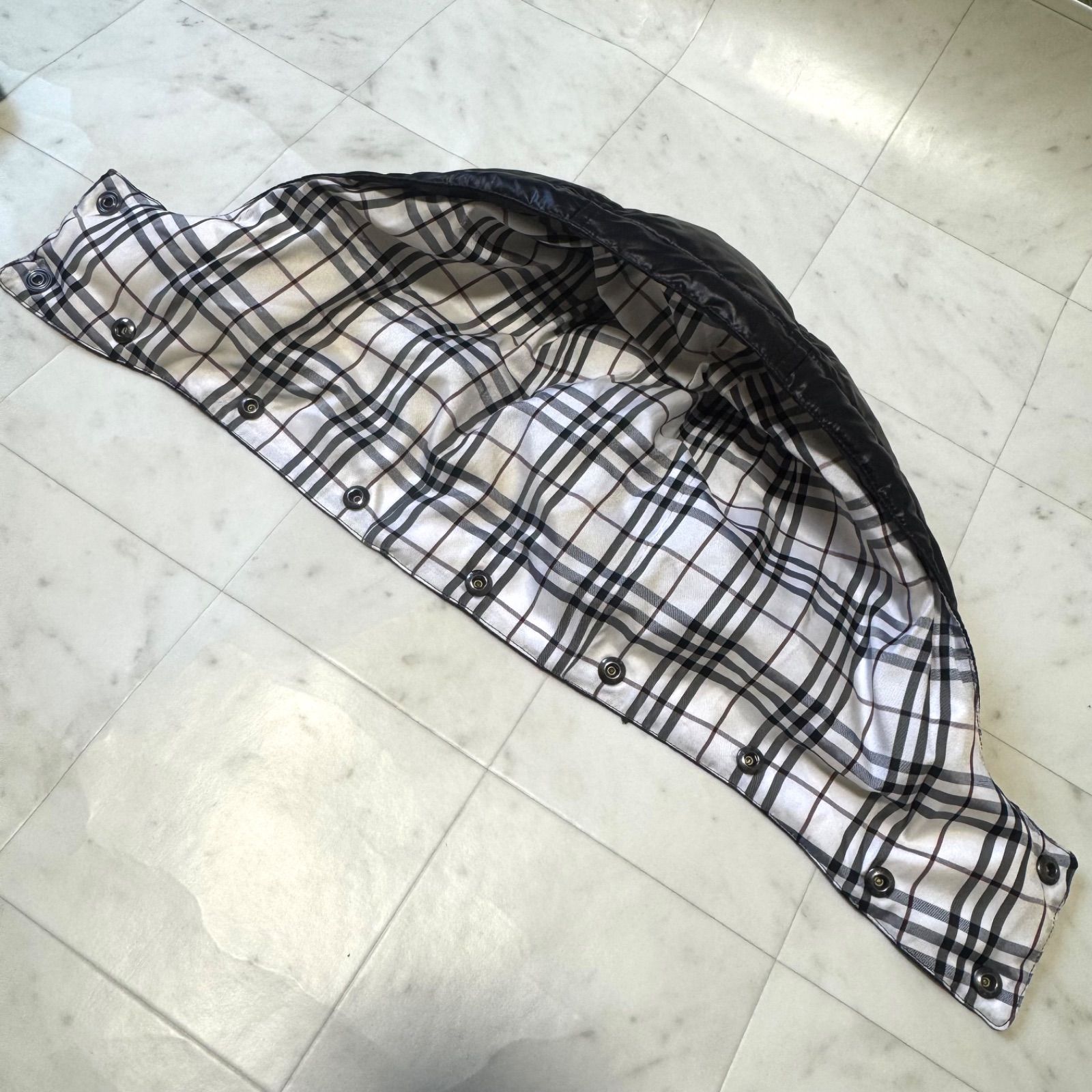 BURBERRY BLACK LABEL バーバリーブラックレーベル ダウンベスト M