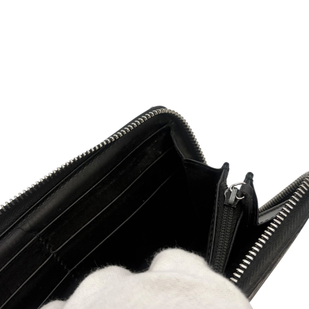 ♪3590 GUCCI 長財布 GGスプリーム ジップアラウンドウォレット 575135 