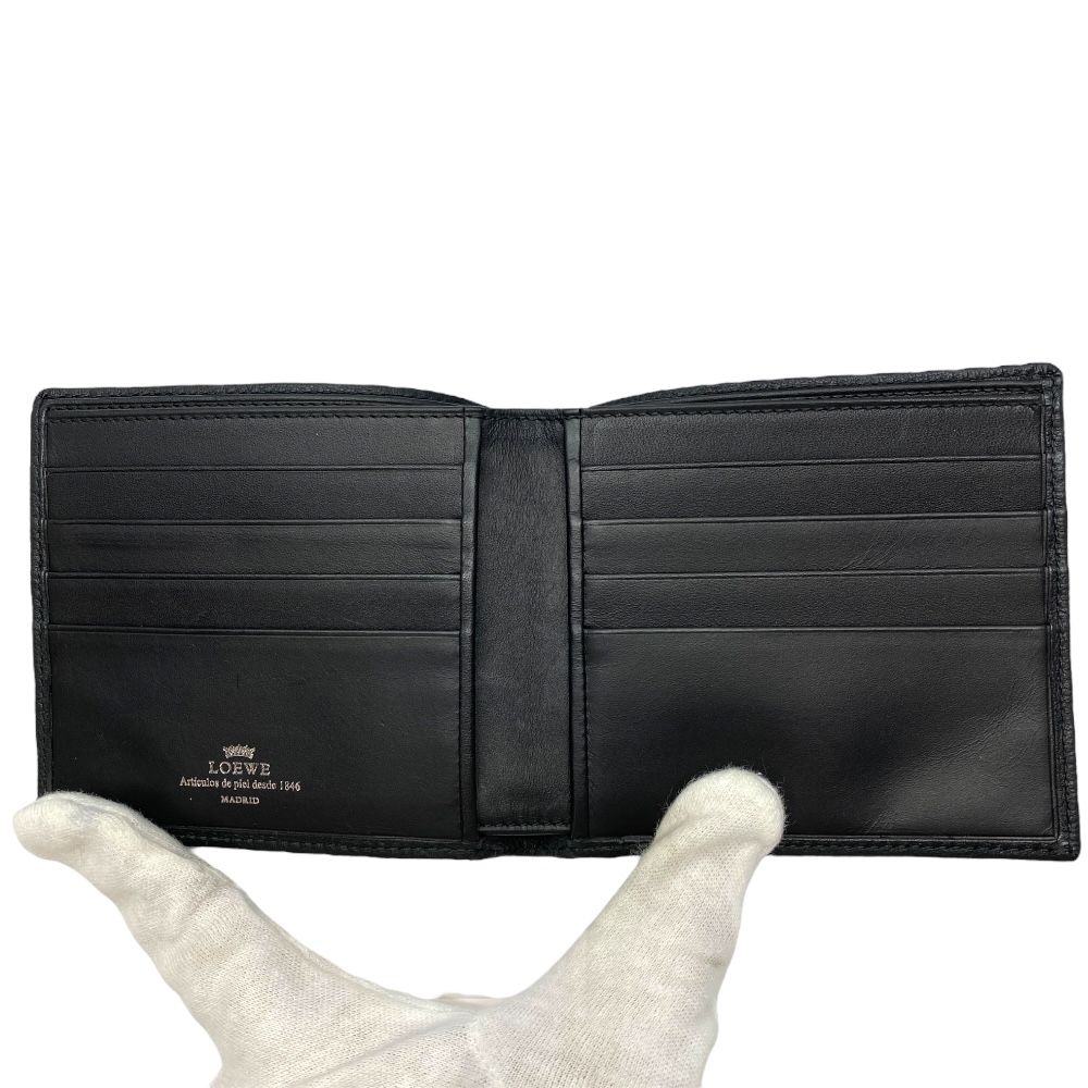 ロエベ 061304 アナグラム 二つ折り 財布 折財布 コンパクト