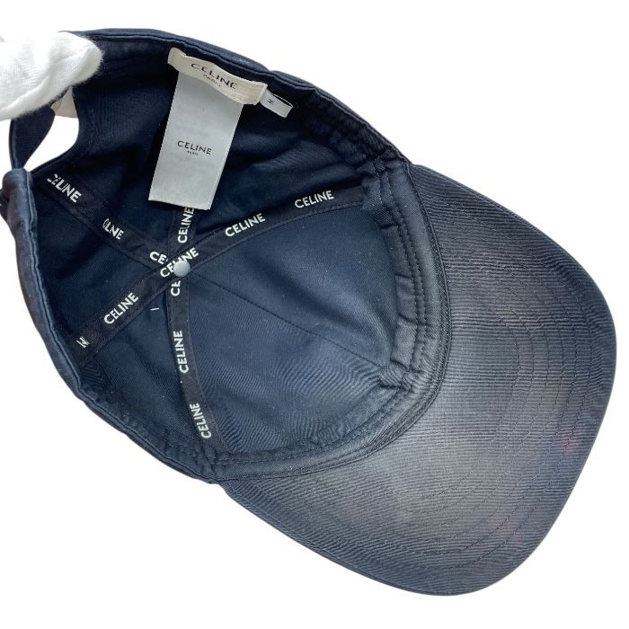 セリーヌ イニシャル ベースボールキャップ Cロゴ 帽子 アクセサリー