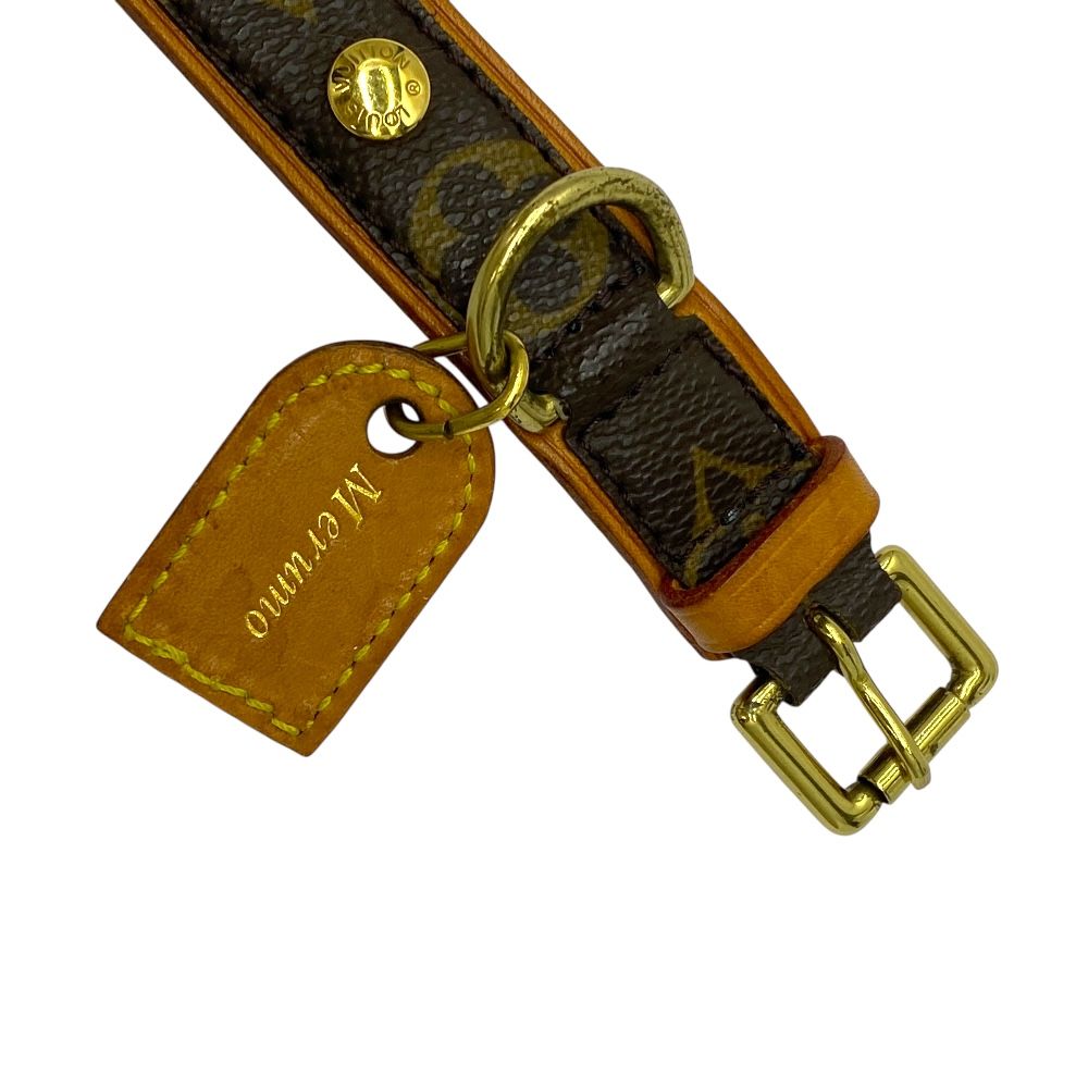 ルイヴィトン モノグラム コリエ バクスターMM 首輪 ペット用 ペット