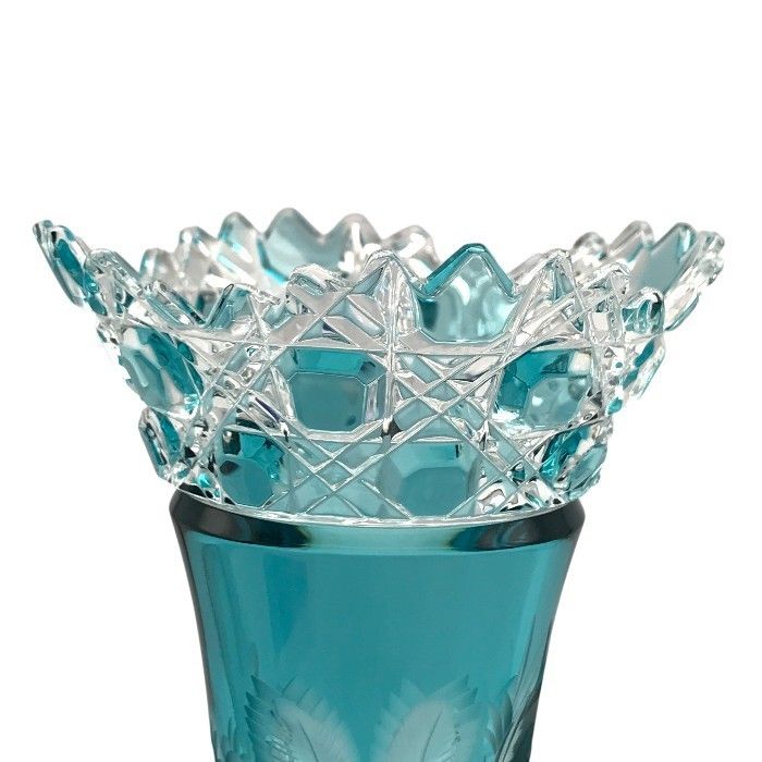 マイセンクリスタル　一輪挿し　花器　フラワーベース マイセンクリスタル 一輪挿し「マイセンフラワー」 | ライトアップ