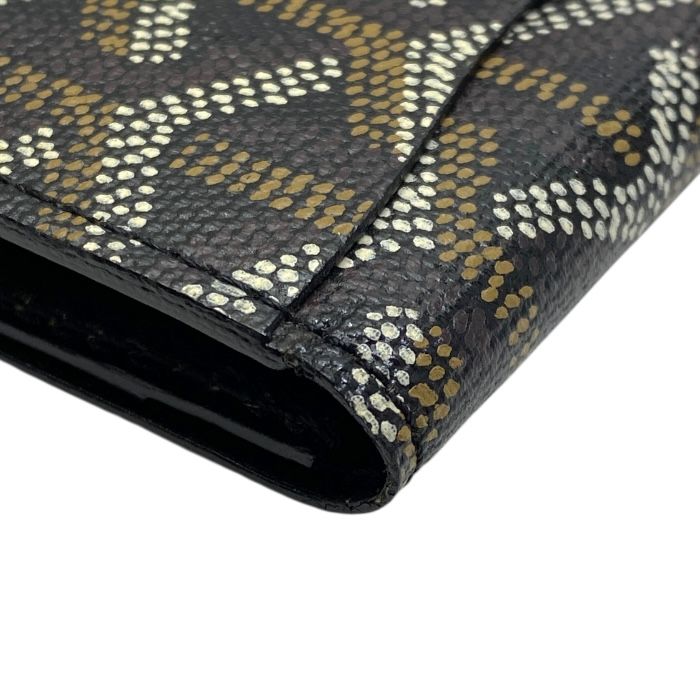 美品 ゴヤール コインケース 小銭入れ ヘリンボーン PVC×レザー