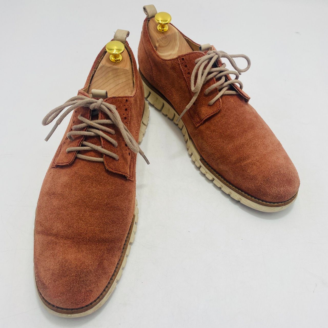 COLE HAAN ZEROGRAND スニーカー レースアップ スエード 11 1/2 コール