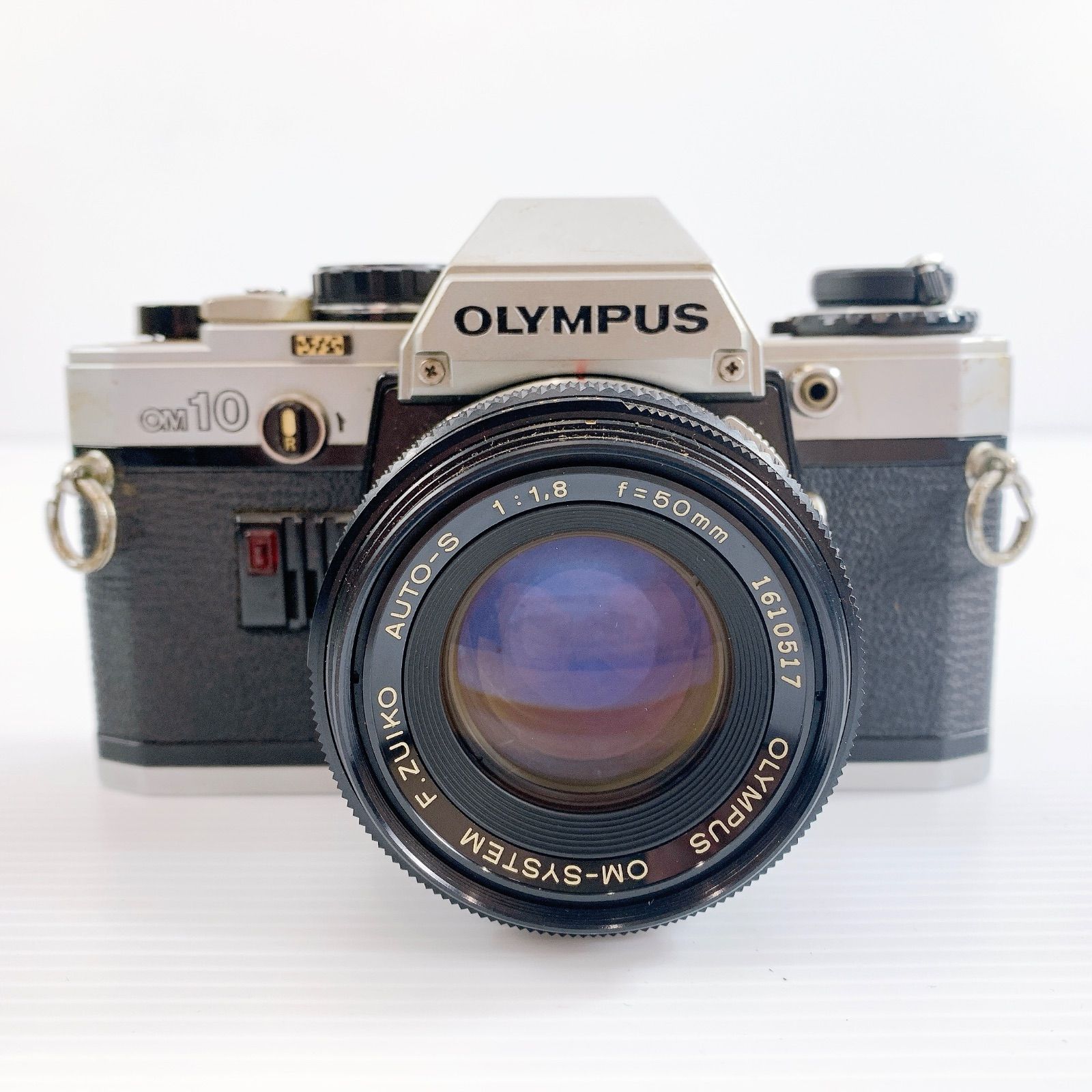 H-196 OLYMPUS OM-10 フィルムカメラ＋F.ZUIKO AUTO-S 50mm F1.8