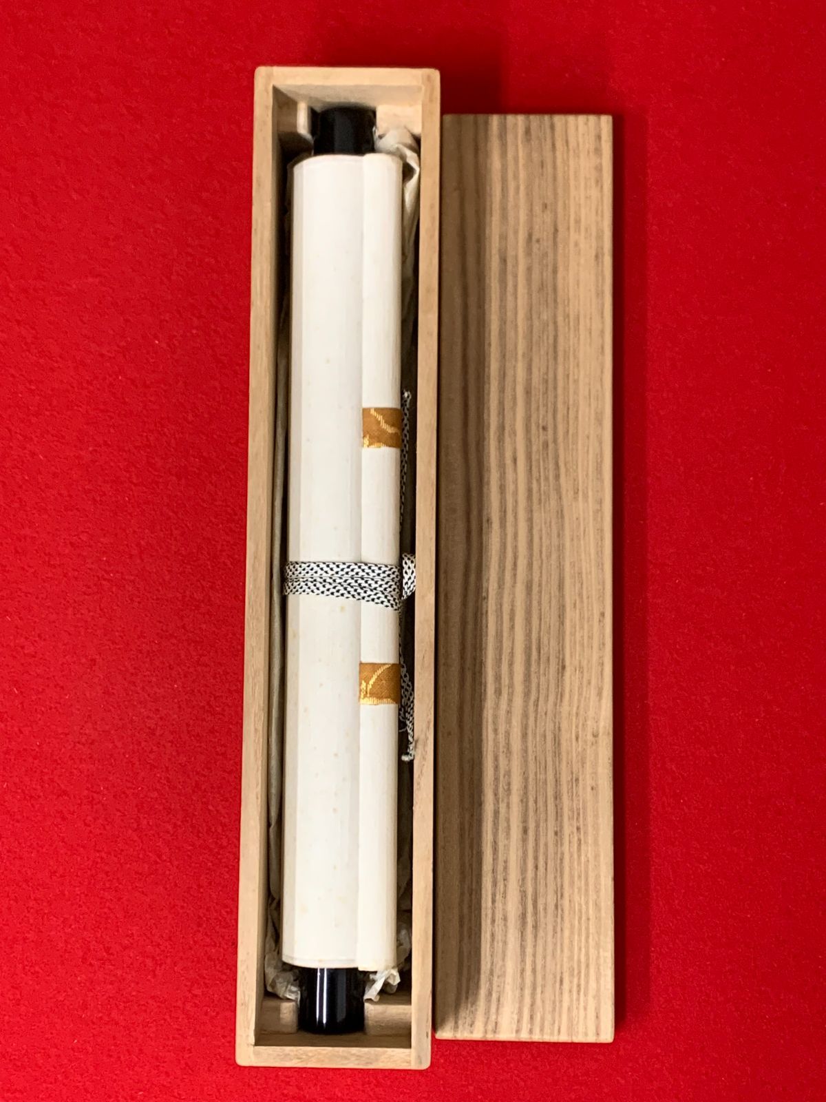 掛け軸】186 松長剛山 剛山宗忠「本来無一物」書 臨済宗 大徳寺派 宗鏡