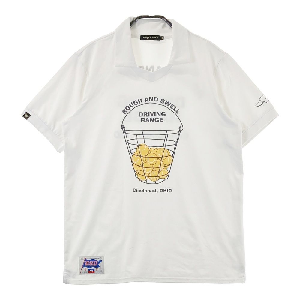 サイズ：M ROUGH&SWELL ラフアンドスウェル 襟付き Tシャツ カモノハシ