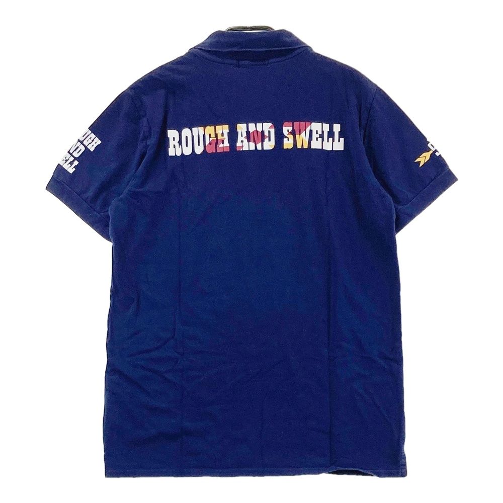 サイズ：M ROUGH&SWELL ラフアンドスウェル RSM-21028 襟付 半袖T