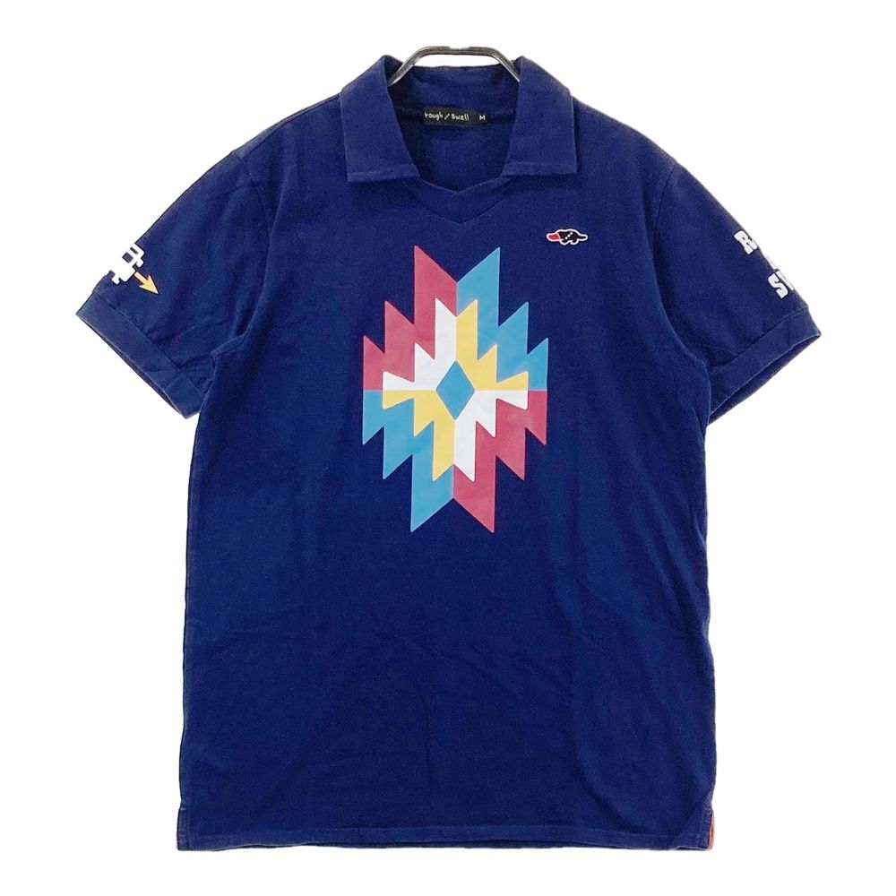 サイズ：M ROUGH&SWELL ラフアンドスウェル RSM-21028 襟付 半袖T