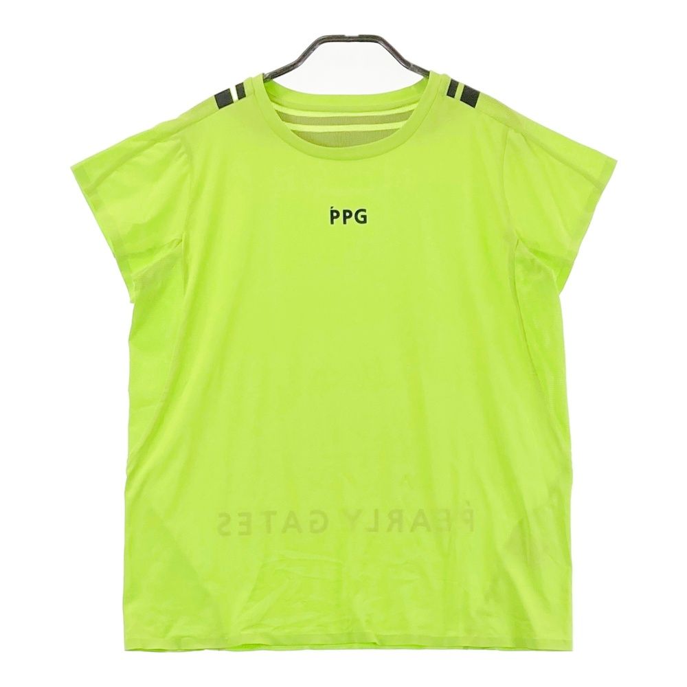 サイズ：1 PEARLY GATES パーリーゲイツ メッシュ切替 半袖Tシャツ