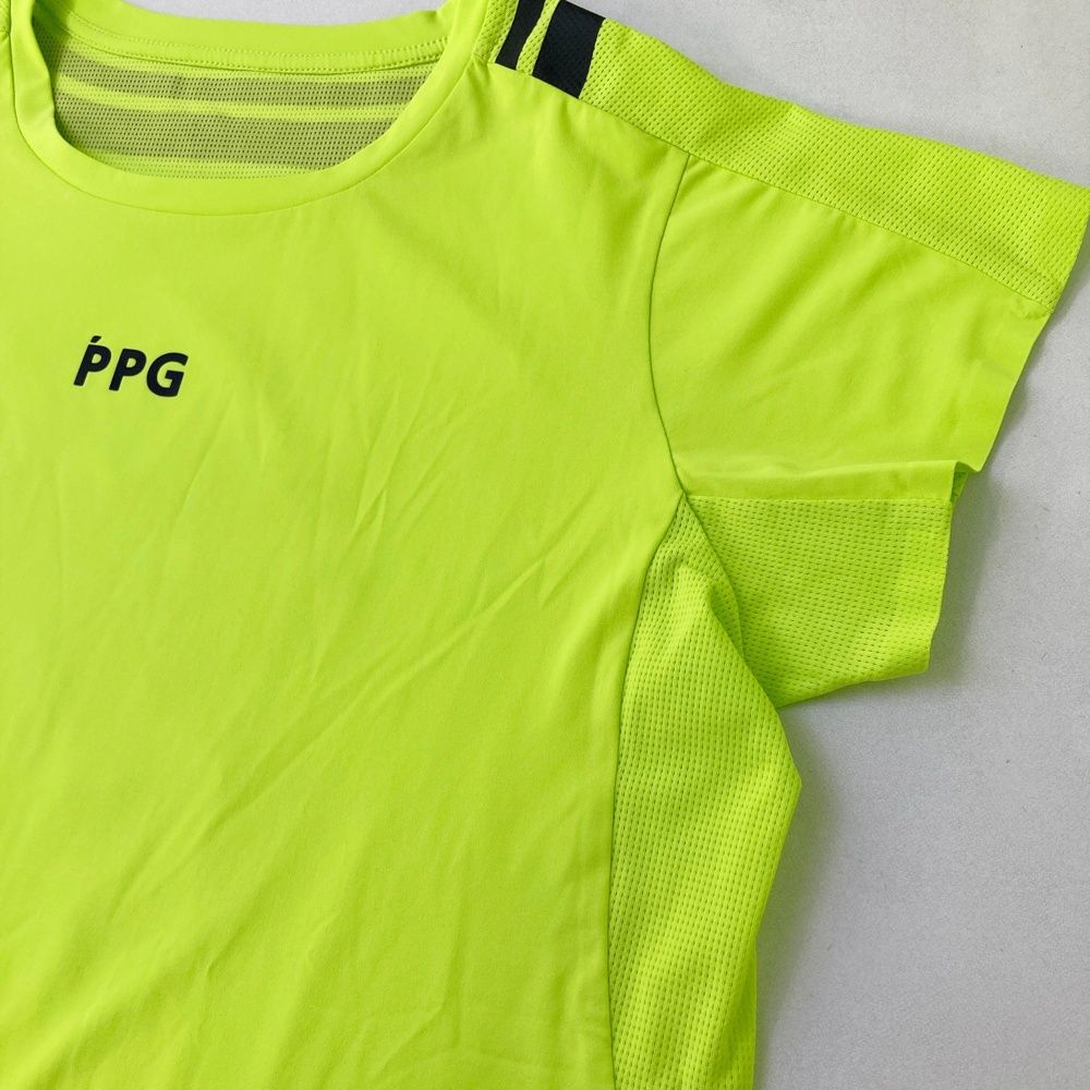 サイズ：1 PEARLY GATES パーリーゲイツ メッシュ切替 半袖Tシャツ