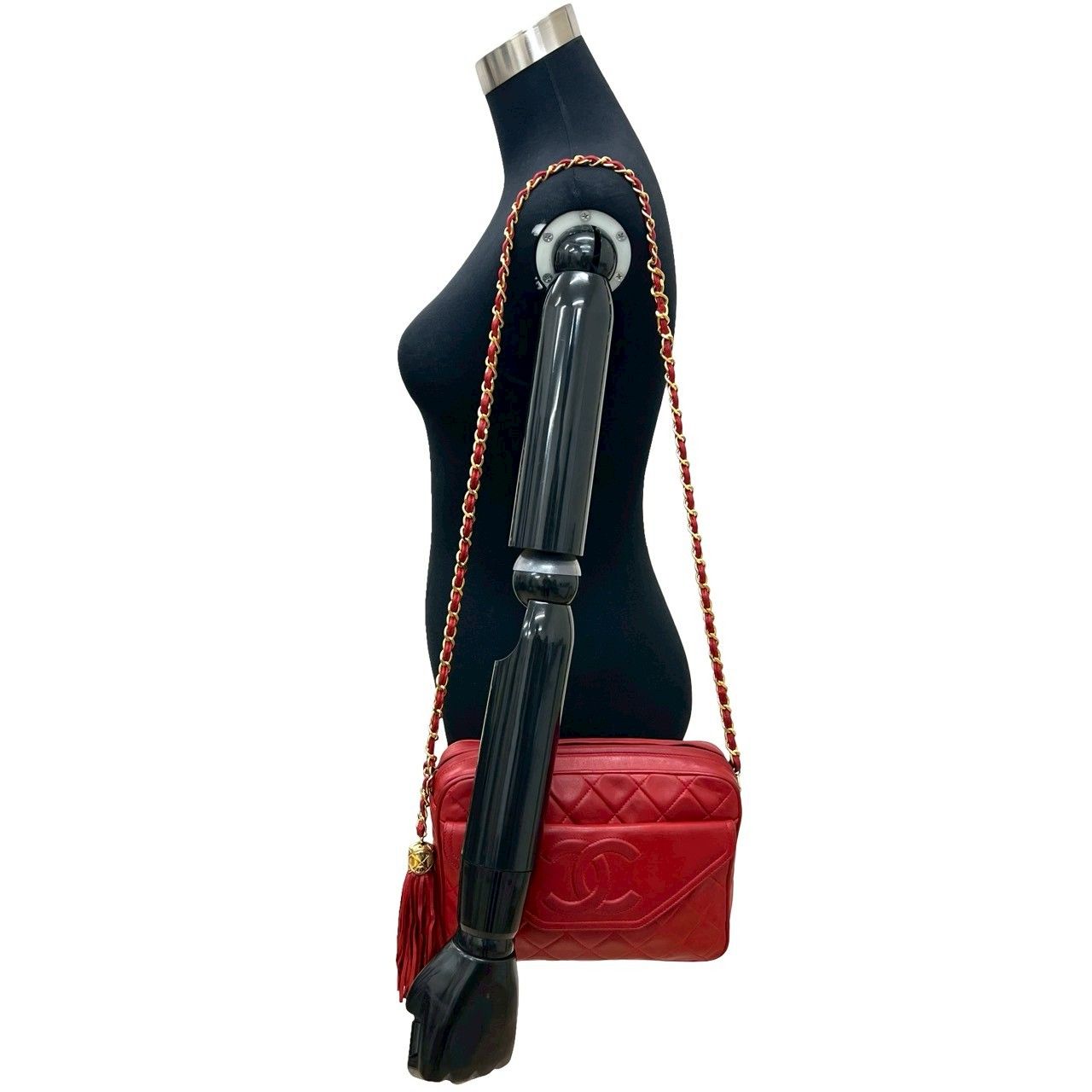 極 美品 カード シール有 1番台 CHANEL シャネル マトラッセ ココ