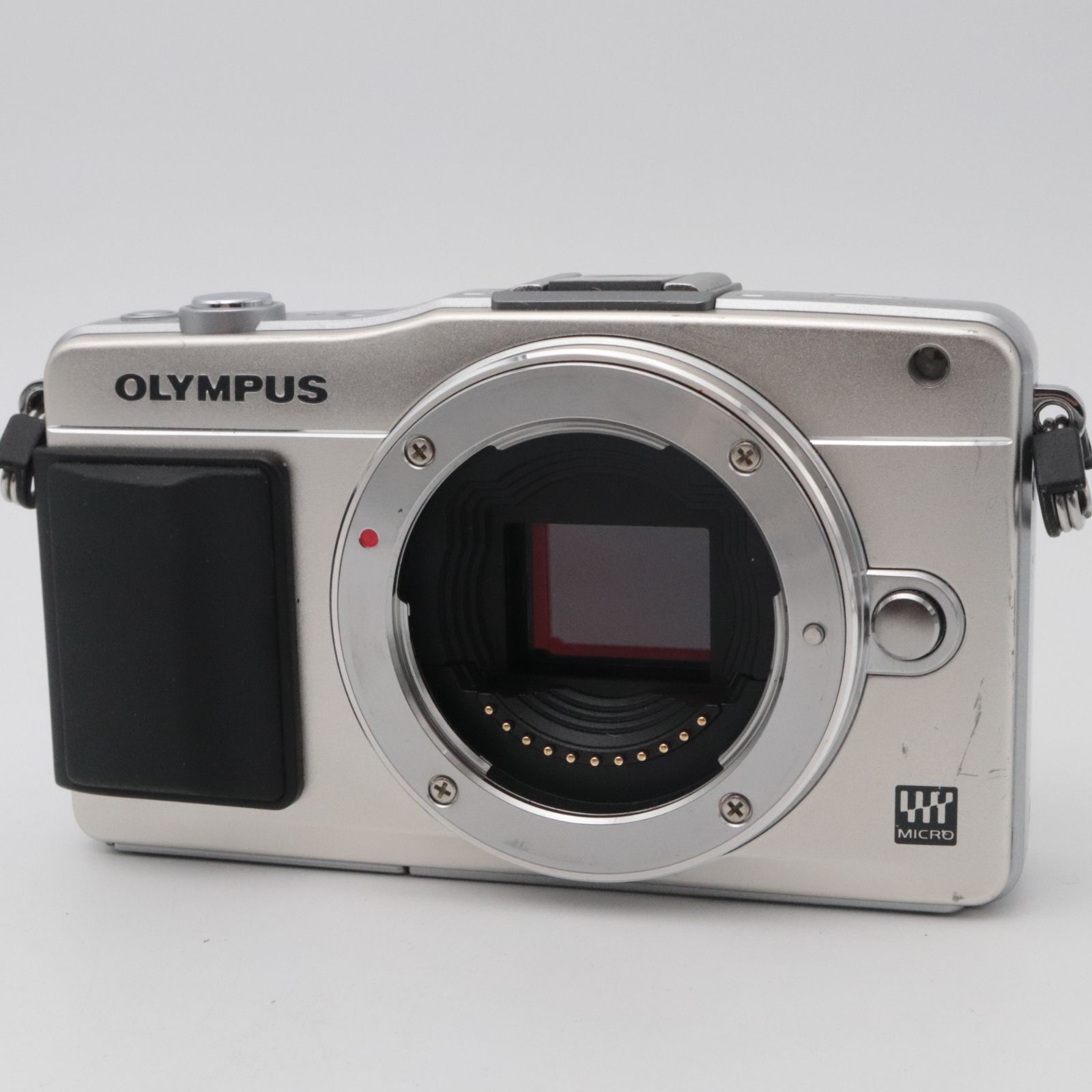 OLYMPUS ミラーレス一眼 PEN mini E PM 2 ダブルズームキット シルバー DZKIT SLV