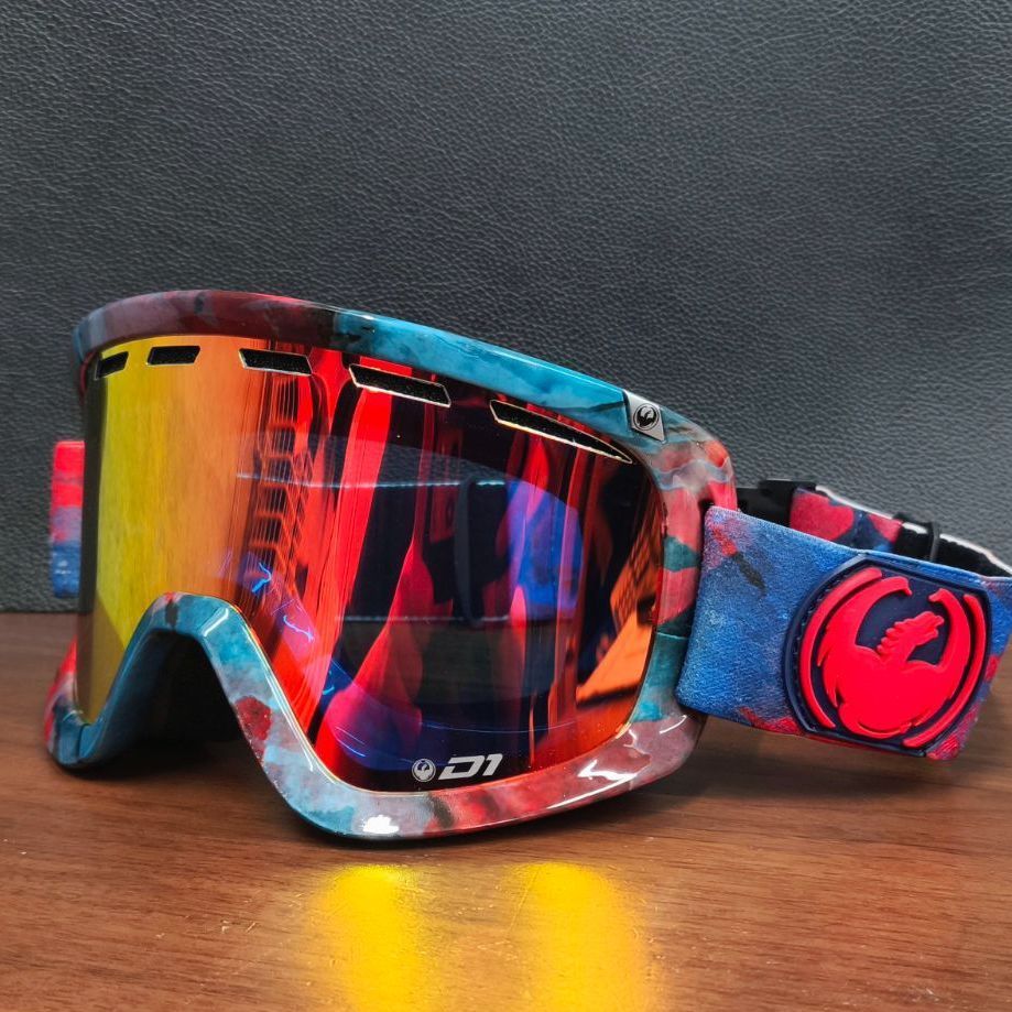 美品 保存バッグ 袋付き】DRAGON ドラゴン D1 スノーボードゴーグル