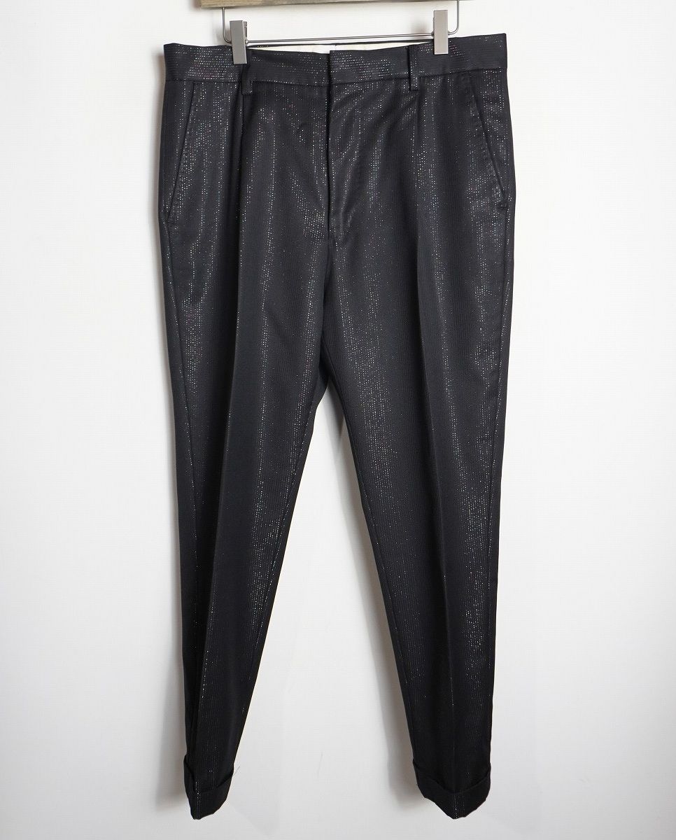 希少 WACKO MARIA ワコマリア × DORMEUIL ドーメル ラメ ストライプ