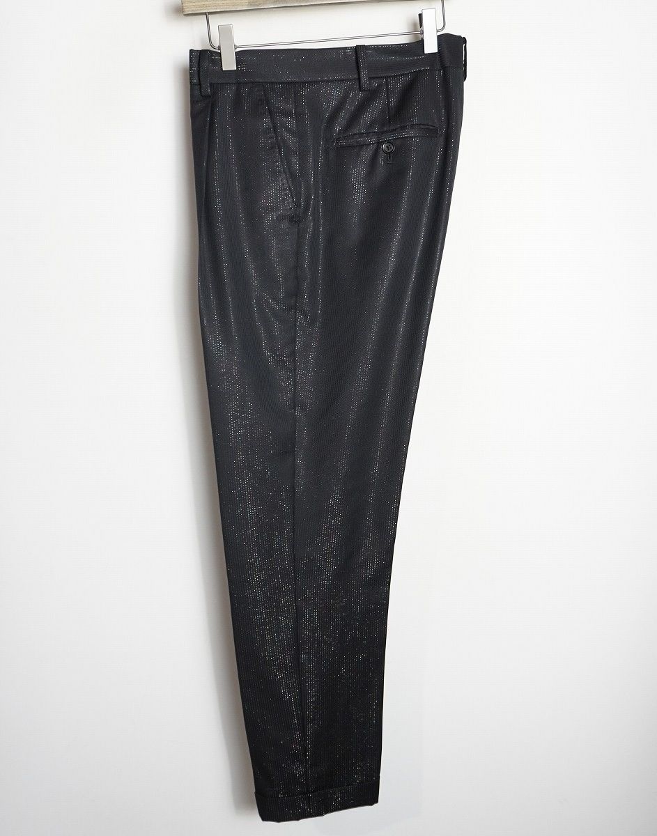 希少 WACKO MARIA ワコマリア × DORMEUIL ドーメル ラメ ストライプ