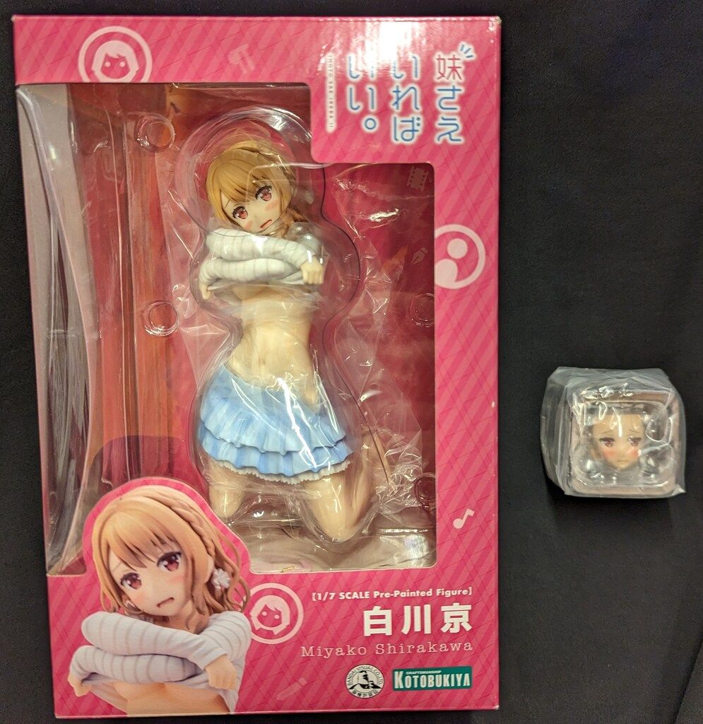 コトブキヤ 妹さえいればいい。 白川京 特典顔パーツ付き 1/7 PVC