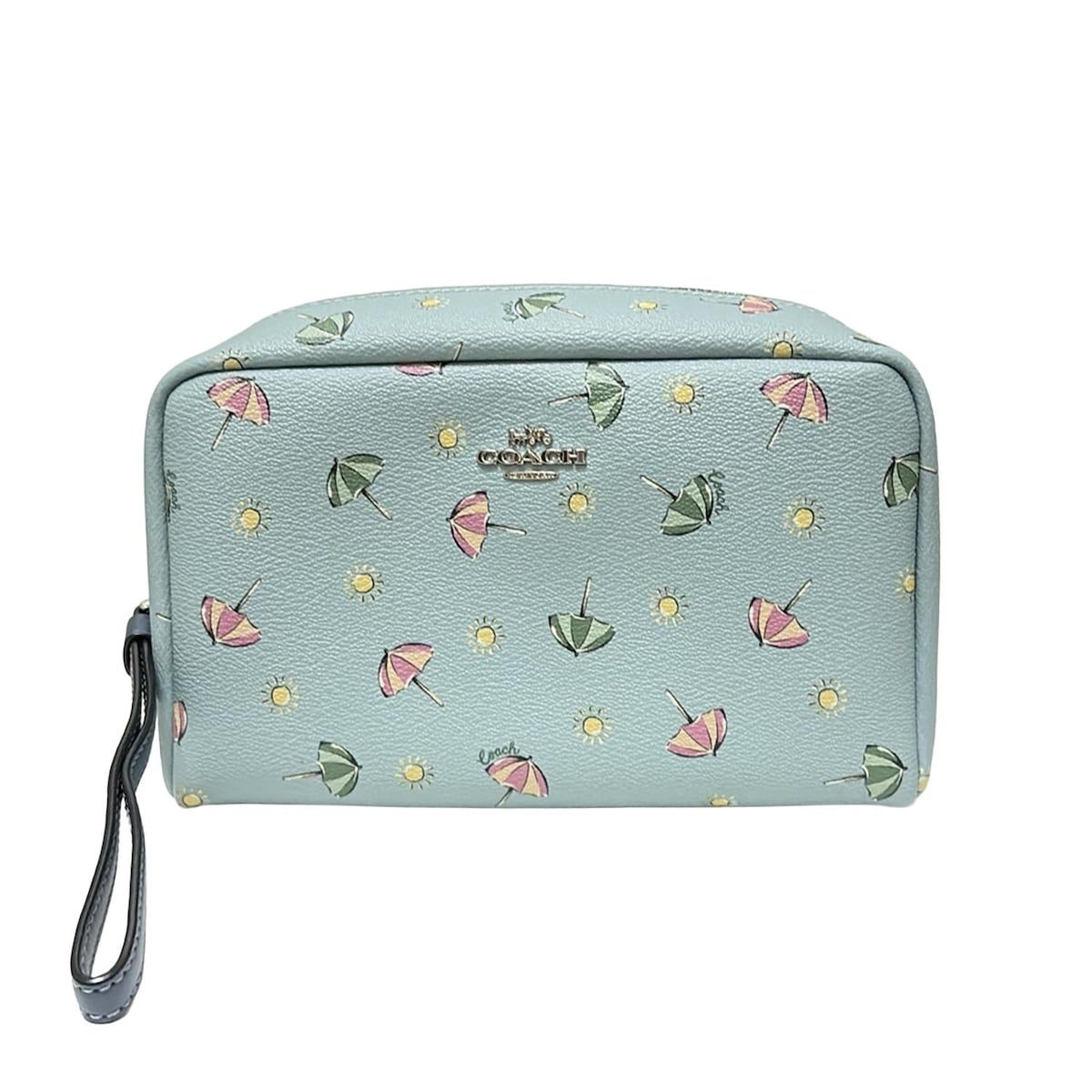 COACH コーチ リストレット - F 73144 ライトブルー×マルチ