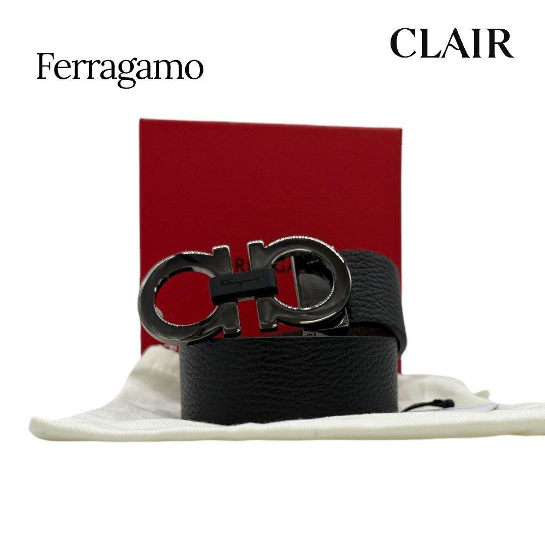 サルヴァトーレフェラガモ ガンチーニ ベルト Ferragamo Belts Nero メンズ