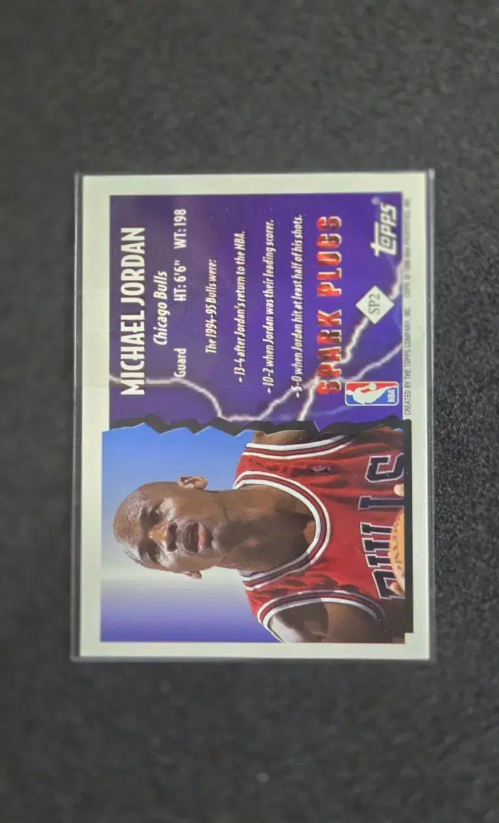 TOPPS マイケル ジョーダン スパークプラグ インサート