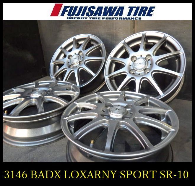 3145 J LOXARNY SPORT SR 10 14 x 4 5 4穴 PCD 100 45 4本