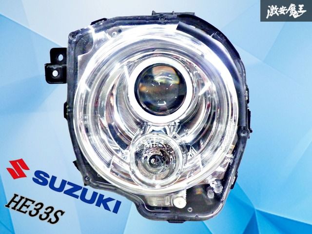 即決】スズキ ラパン HE33S 純正 左 ヘッドライト ハロゲン【 ICHIKOH