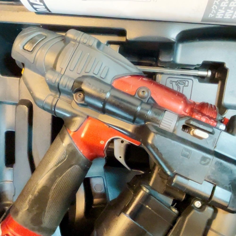  7日保証 整備済 使用少ない MAX マックス 高圧 ターボドライバ HV-R 41 G 5 ケース付き 動作良好 釘打機 エアーツール