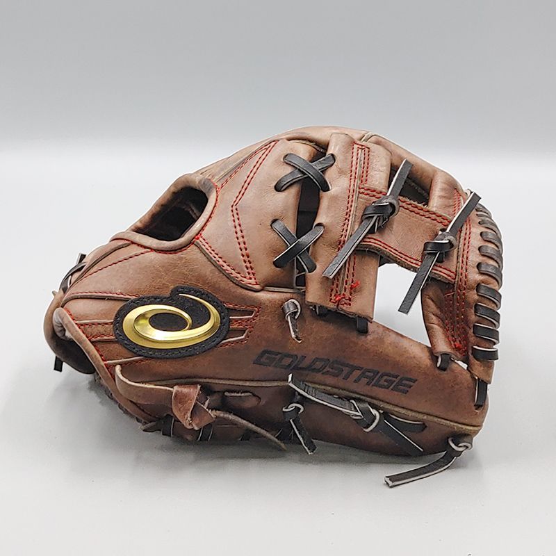 全紐交換済み (高校野球対応)】 アシックス 硬式グローブ / 内野手用