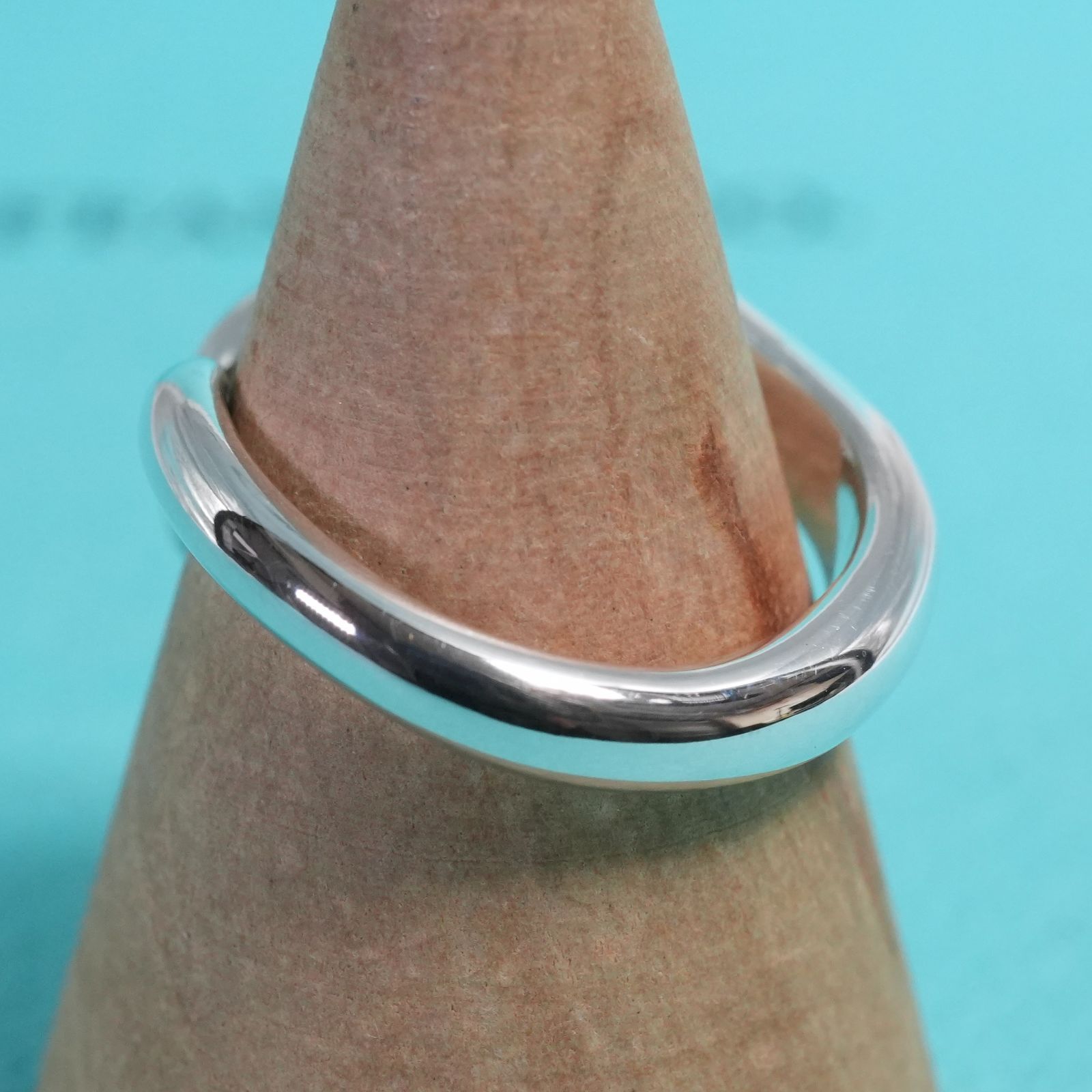 極美品8号 ティファニー オープンハート エルサペレッティ リング25