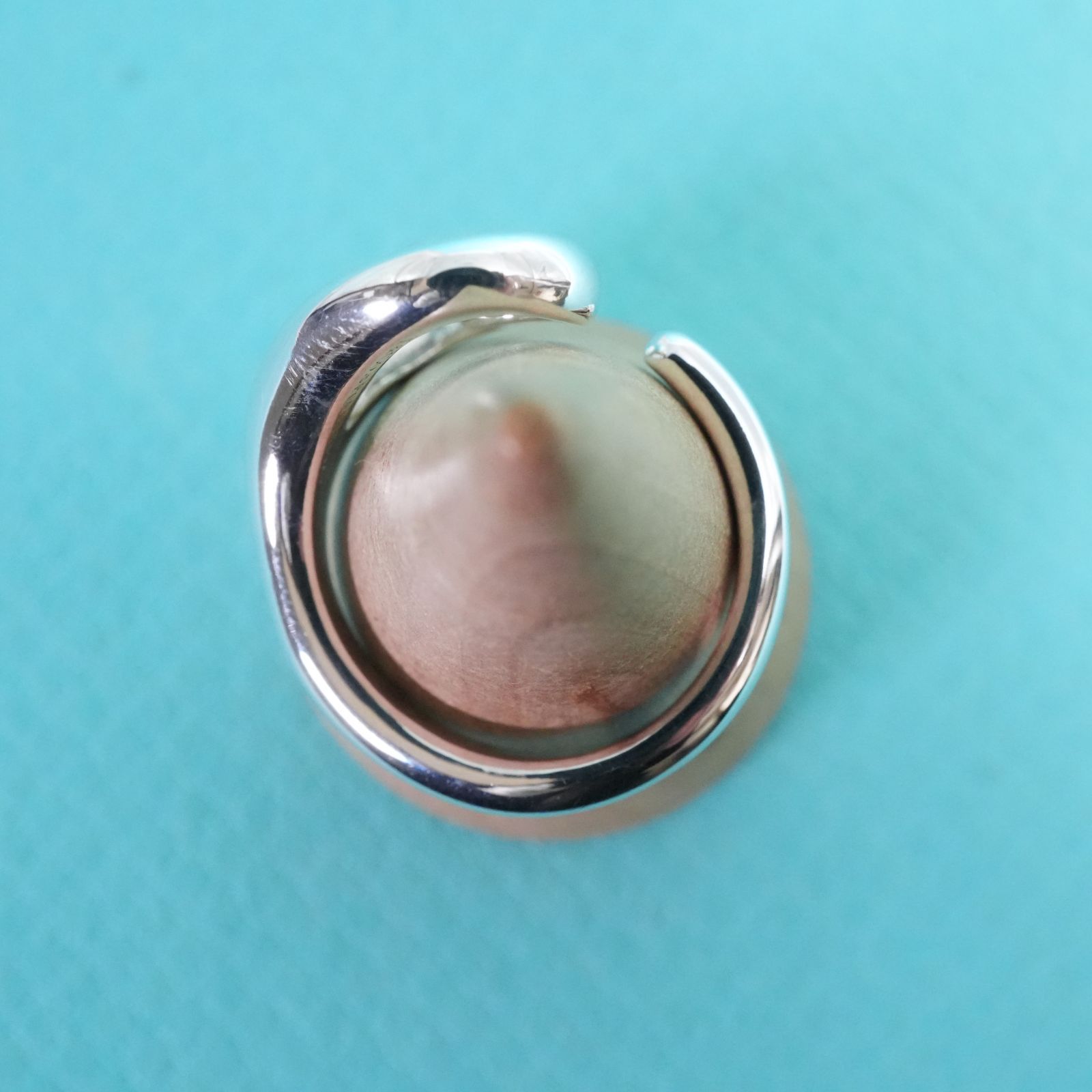 極美品8号 ティファニー オープンハート エルサペレッティ リング25