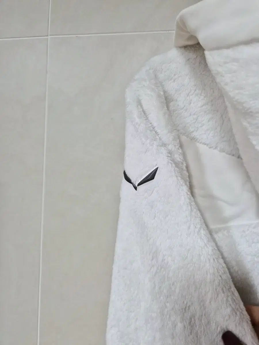  SELEWA 白 ボア フリース ジャケット 90 その他 アウター