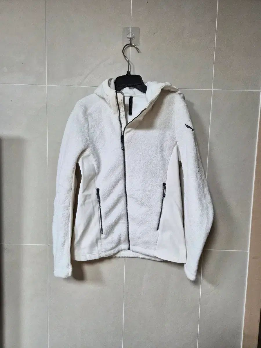 SELEWA 白 ボア フリース ジャケット 90