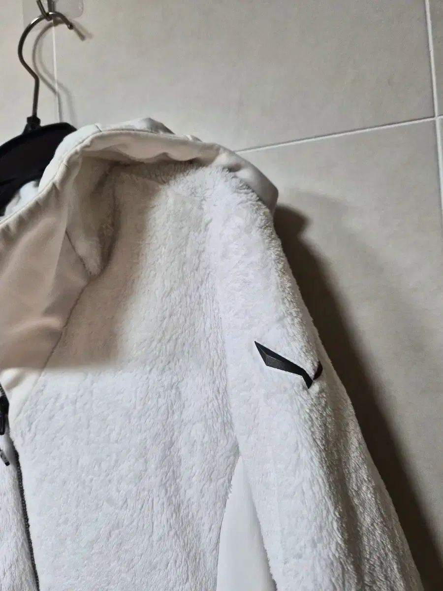 SELEWA 白 ボア フリース ジャケット 90