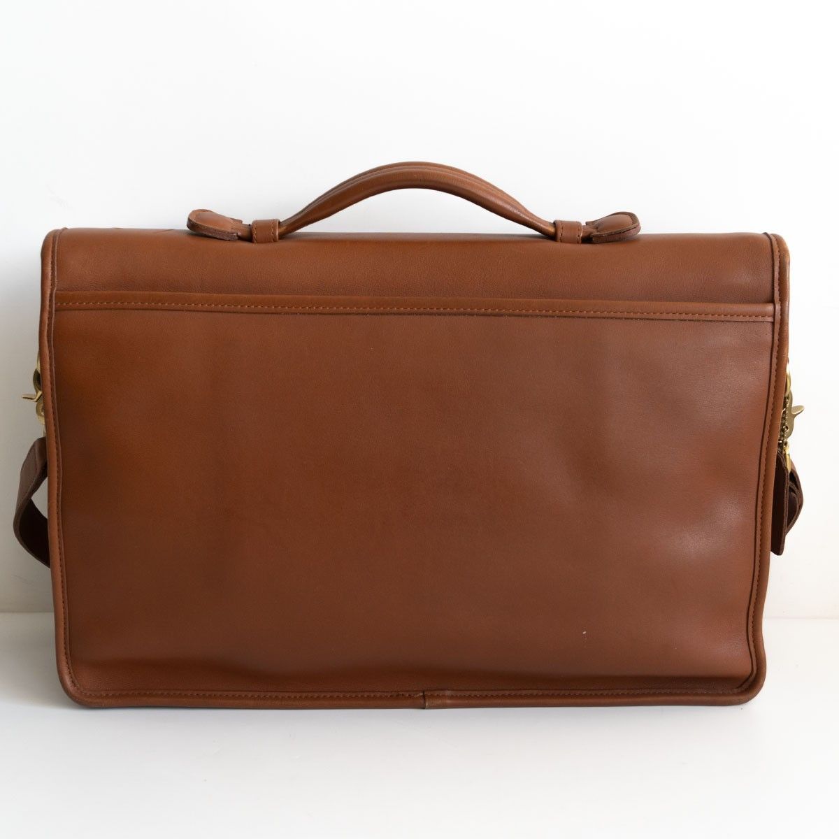 美品】OLD COACH【5265/2WAY レザー ブリーフケース】 ブラウン